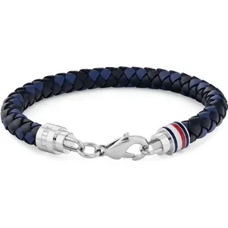 TOMMY HILFIGER Leather Stainless Steel Bracelet 2790634
