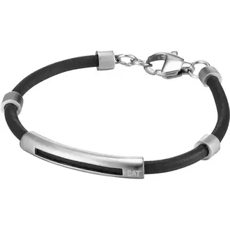 CATERPILLAR Obsidian Stainless Steel Bracelet J007B10112