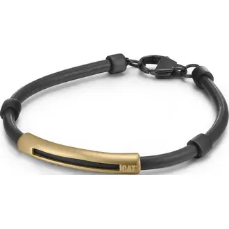 CATERPILLAR Obsidian Stainless Steel Bracelet J007B70118