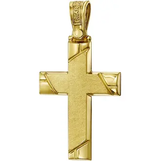 TRIANTOS Yellow Gold Cross 14K 1.2.1359Y