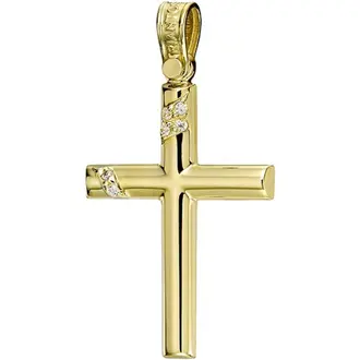 TRIANTOS Yellow Gold Cross 14K 1.7.1020Y