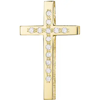 TRIANTOS Yellow Gold Cross 14K 1.7.1030Y