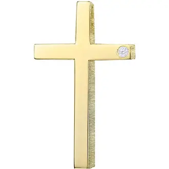 TRIANTOS Yellow Gold Cross 14K 1.7.1031Y