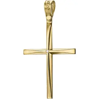 TRIANTOS Yellow Gold Cross 14K 1.7.1049Y