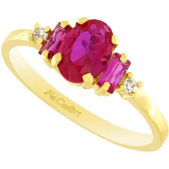 FACADORO Yellow Gold Ring 14K RI-000771G