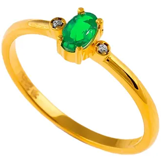 KALOUSTIAN Yellow Gold Ring 14K ΣΔ423