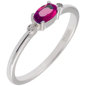 KALOUSTIAN White Gold Ring 14K ΣΔ447