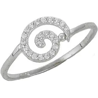 KALOUSTIAN White Gold Ring 9K RN11335