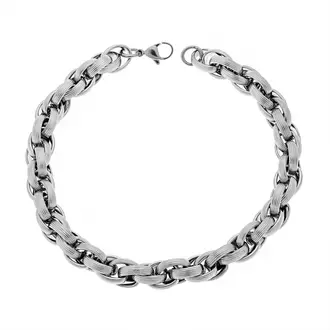 Βραχιόλι Senza Stainless Steel Silver