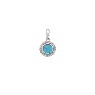 Μοτίφ Senza από ασήμι 925, με Opal