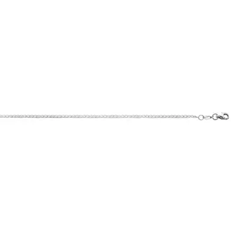 ALORO White Gold Chain 14K ΑΣΦ025-45