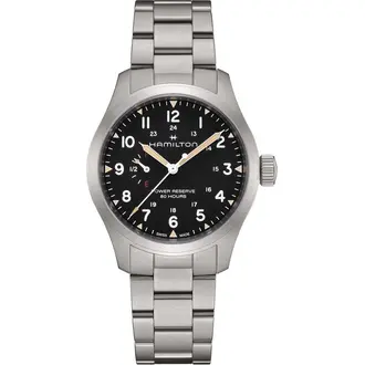 HAMILTON Khaki Field Mechanical Power Reserve H69509130