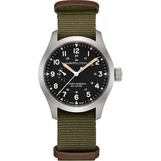 HAMILTON Khaki Field Mechanical Power Reserve H69509930