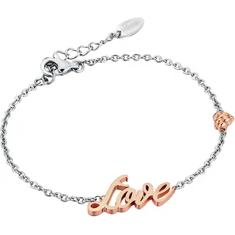 JUST CAVALLI Animal Two Tone Stainless Steel Bracelet JCBR00200400