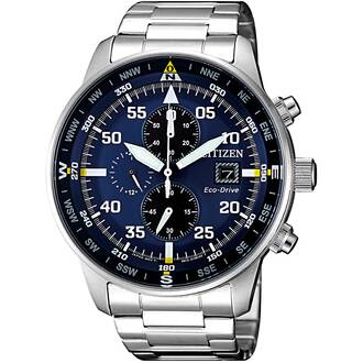 CITIZEN Aviator Eco-Drive Chronograph CA0690-88L