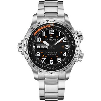 HAMILTON Khaki X-Wind Day Date Auto H77755133