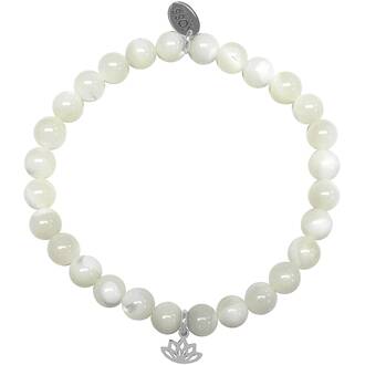 CO88 Celestial Bead Bracelet MOP Adjustable 8CB-17037
