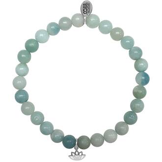 CO88 Celestial Bead Bracelet Amazonite Adjustable 8CB-17039