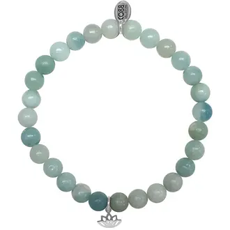 CO88 Celestial Bead Bracelet Amazonite Adjustable 8CB-17039
