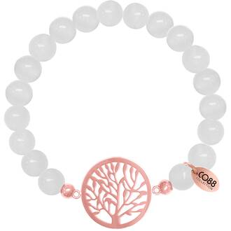 CO88 Beloved Steel Bracelet Natural Stone Adjustable 8CB-80011