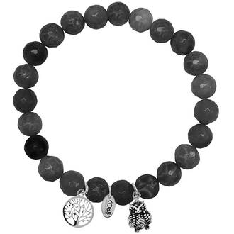 CO88 Serenity Steel Bracelet Natural Stone Adjustable 8CB-90012