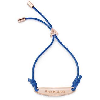 GUESS Best Friends Leather Rhodium Plated Bracelet UBB85047-L