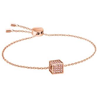 CALVIN KLEIN Rocking Rose Gold Stainless Steel Bracelet KJ9CPB140100