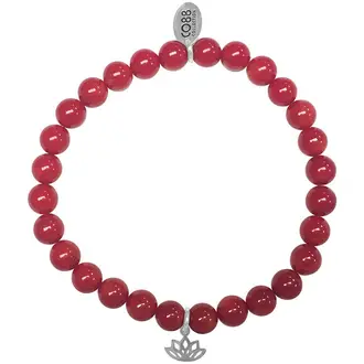 CO88 Stainless Steel Natural Stones Adjustable Bracelet 8CB-17044