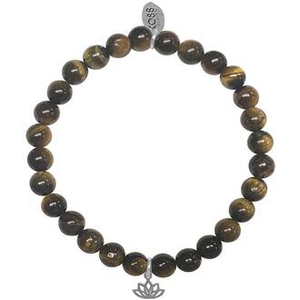 CO88 Stainless Steel Natural Stones Adjustable Bracelet 8CB-17046