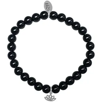 CO88 Stainless Steel Natural Stones Adjustable Bracelet 8CB-17048