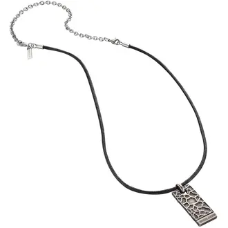 POLICE Armature Stainless Steel Necklace 70cm 25684PLE-01