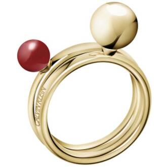 CALVIN KLEIN Bubbly Stainless Steel Ring KJ9RJR1404