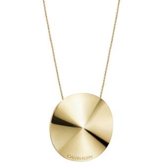 CALVIN KLEIN Spinner Stainless Steel Necklace KJBAJN100100