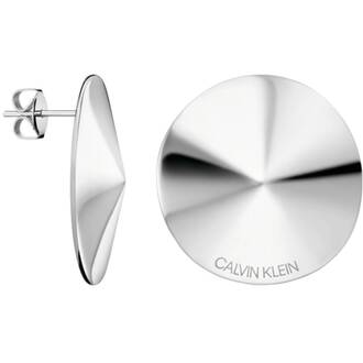 CALVIN KLEIN Spinner Stainless Steel Earrings KJBAME000100