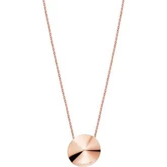 CALVIN KLEIN Spinner Stainless Steel Necklace KJBAPN100200