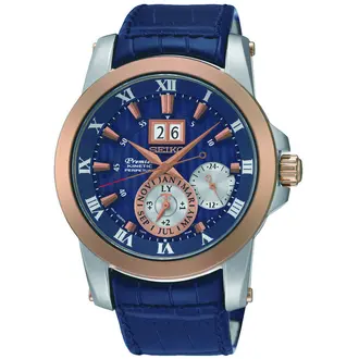 SEIKO Premier Kinetic Perpetual SNP126P1