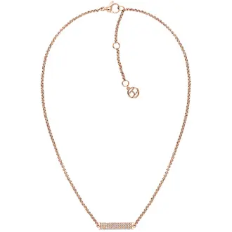 TOMMY HILFIGER Rose Gold Stainless Steel Necklace 2780194