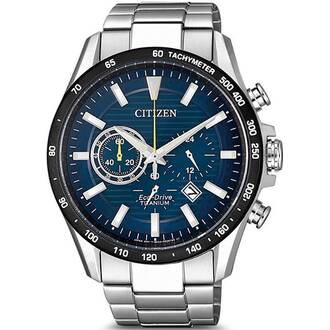 CITIZEN Sporty Eco-Drive Chrono Titanium CA4444-82L