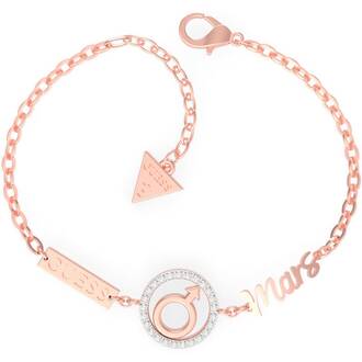 GUESS Steel Rose Gold Bracelet UBS29008-S