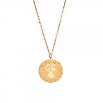 Κολιέ Γυναικείο SΕΝΖΑ Steel Gold Plated