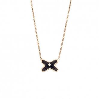 Κολιέ Γυναικείο SΕΝΖΑ Steel Gold Plated