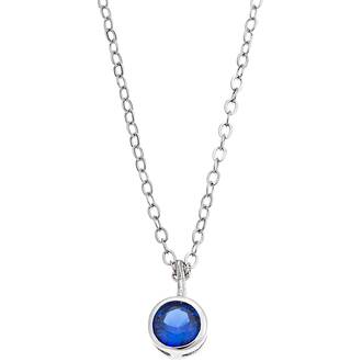 Κολιέ SENZA Silver 925 Rhodium Plated