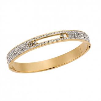 Βραχιόλι Senza Steel Gold Plated