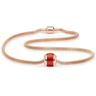 BERING Arctic Symphony ILoveYou Set Aluminium Stainless Steel Necklace ILY1-R-ME-450