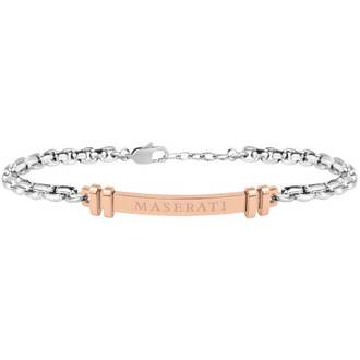 MASERATI Stainless Steel Bracelet JM418ANL02