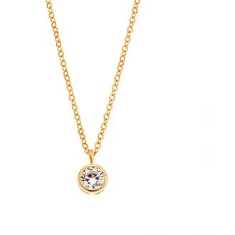 Κολιέ SENZA Silver 925 Gold Plated