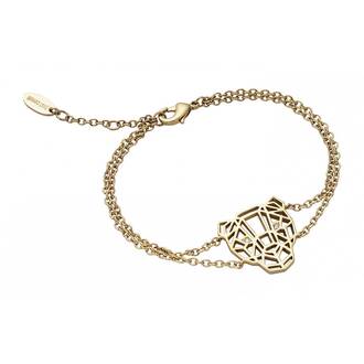JUST CAVALLI Animal Gold Stainless Steel Bracelet JCBR00700200