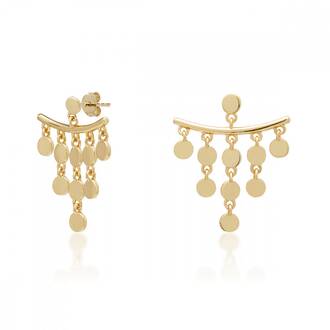 JCOU Coins Silver 925 Earrings JW905G4-03