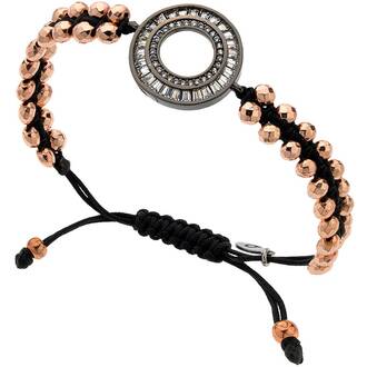 BREEZE Metal Cord Zircons Adjustable Bracelet 310018.3