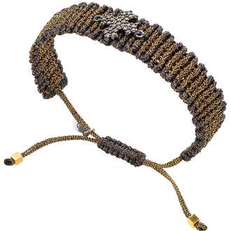 BREEZE Metal Cord Zircons Adjustable Bracelet 310019.9